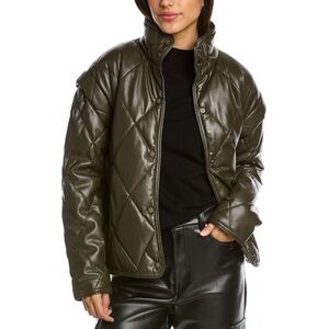 NWT APPARIS QUILTED CROP JACKET, XL